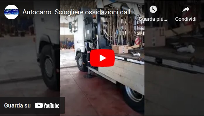 Autocarro. Sciogliere ossidazioni dalle sponde dell’autocarro in pochissimi minuti.