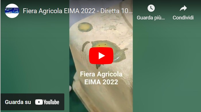 Fiera Agricola EIMA 2022 – Diretta 10/11/2022